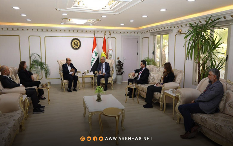 Kurdistan Region Representation and Barzani Charity Foundation Discuss Refugee Conditions