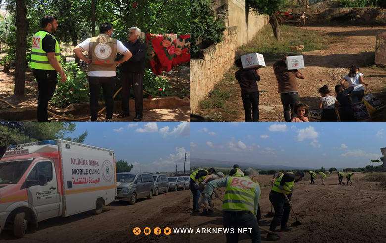 بارزاني الخيرية تقدم مساعدات إنسانية عاجلة لثلاث قرى في عفرين