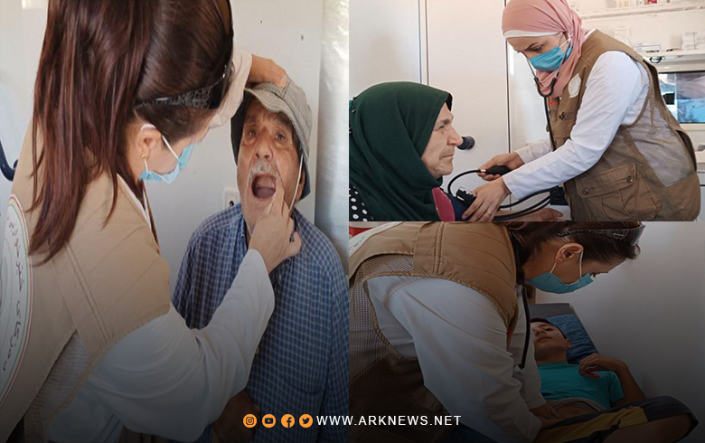 عفرين.. الفريق الطبي لبارزاني الخيرية يقدم الخدمات الطبية لـ48 مريضا في ناحية بلبلة 