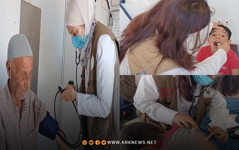 عفرين.. بارزاني الخيرية تقدم العلاج والخدمات الطبية لـ40 مريضا في ناحية بلبلة 