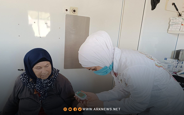 عفرين.. بارزاني الخيرية تقدم الخدمات الطبية لـ113 مريضا في بلبلة 