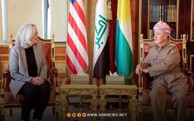 الرئيس بارزاني و إلينا رومانوسكي يناقشان عدة مواضيع مهمة 