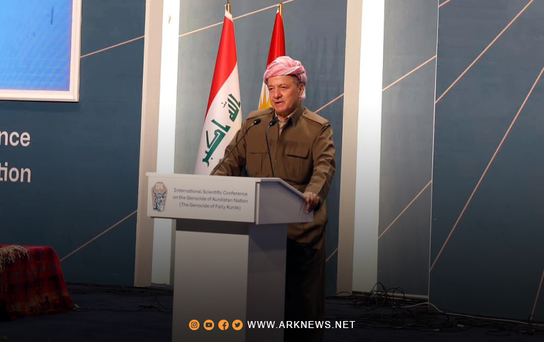 الرئيس بارزاني: شعبُنا لم ولن ينتقم لكنه لن ينسى الجرائم التي تعرض لها