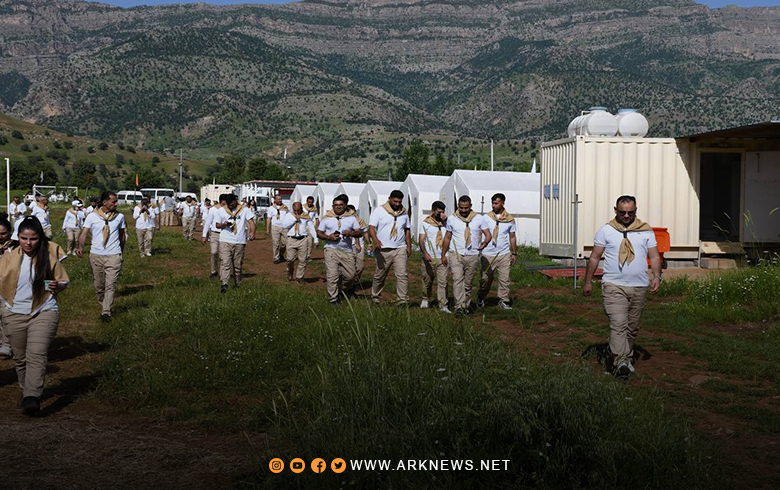 الديمقراطي الكوردستاني – سوريا يقيم مخيماً لتعزيز قدرات أعضائه سياسياً وثقافياً