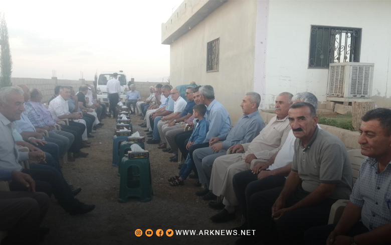 A delegation from the Kurdistan Democratic Party - Syria visits Ali Khanjar on the occasion of his release from PYD prisons