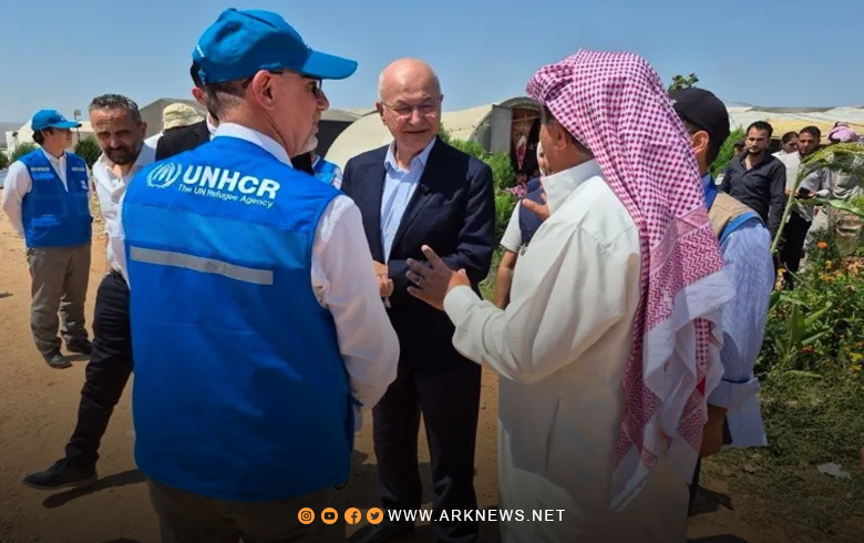 برهم صالح يدعو إلى تكثيف الدعم المقدم لجهود التعافي في سوريا