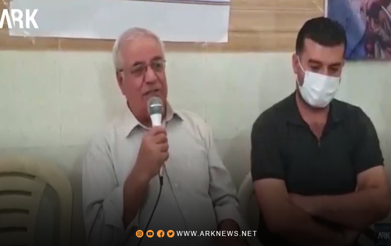 Gotina Beşar Emîn di merasîma behîdariya şehîd Ismaîl Osman de