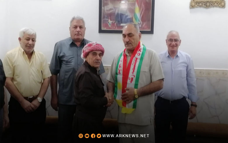 On the seventh anniversary of his martyrdom. The Duhok branch of the Kurdistan Martyrs Foundation - Syria visits the family of martyr Ibrahim Farho