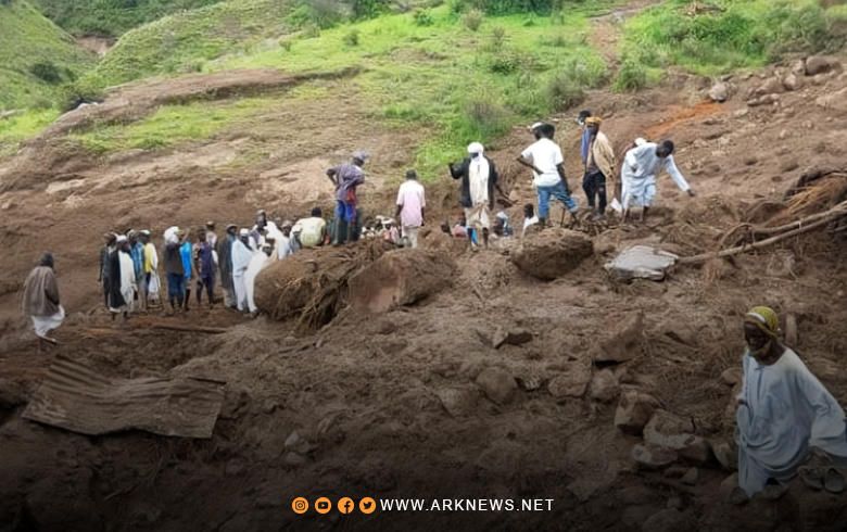 انتشال مئات الجثث لضحايا الانزالاق الأرضي في السودان 