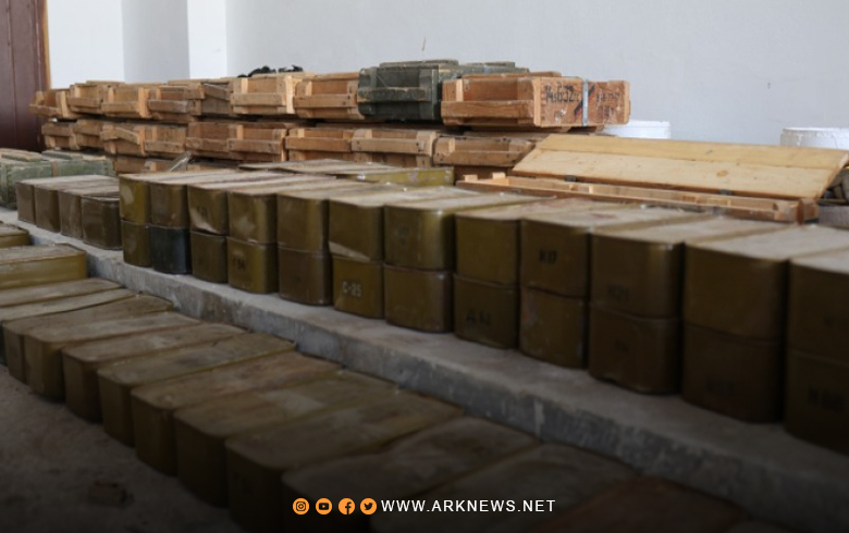 Stolen Weapons Seized from Military Barracks in Rural Daraa