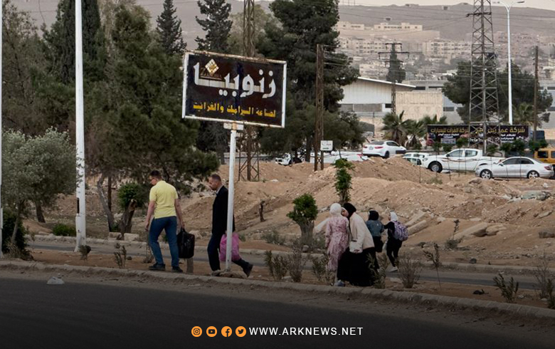 استمرار نزوح الأهالي من صحنايا وجرمانا بريف دمشق 