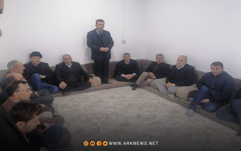 وفد من تنظيم دهوك للـPDK-S یزور عائلة الشهيد محمود حجي حسين