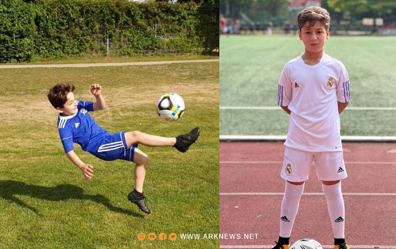 Hussein Dingel, from the city of Afrin, is about to join the Spanish Real Madrid Academy