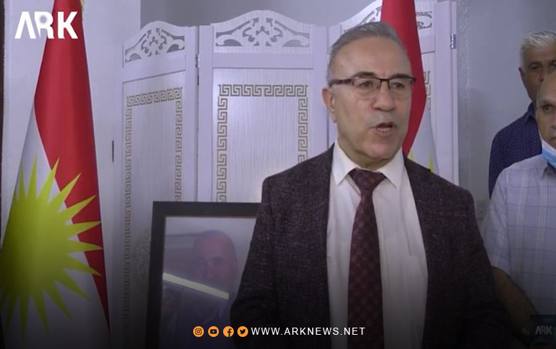 گۆتنا دكتۆر عەبدولحەكیم بەشار د مەراسیما ڤەژاندنا چل رۆژیا كۆچا داویا خەباتكار راغب فەرحان بەشار دە