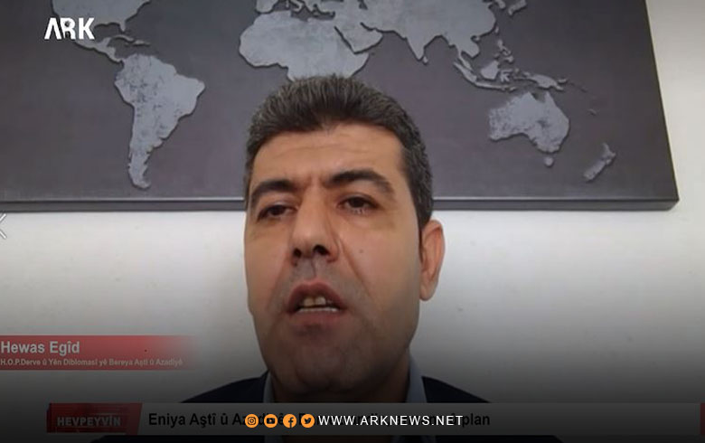 Hawas Agid reveals the official position of the Peace and Freedom Front regarding the violations in Afrin