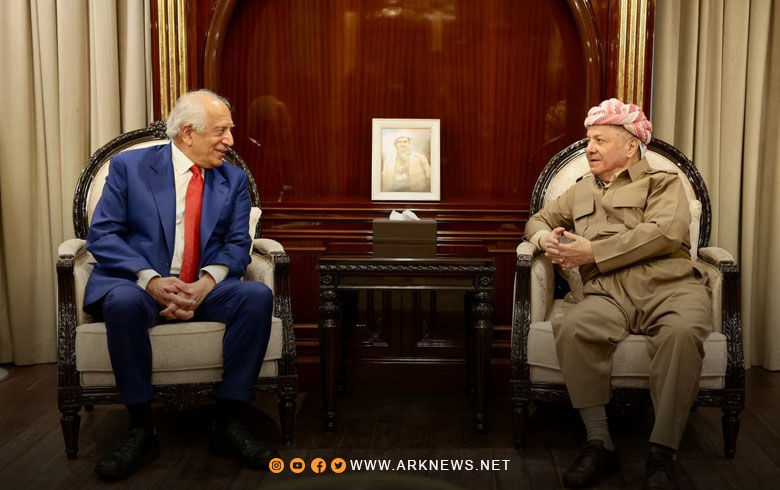  President Barzani Discusses Regional Developments with Zalmay Khalilzad