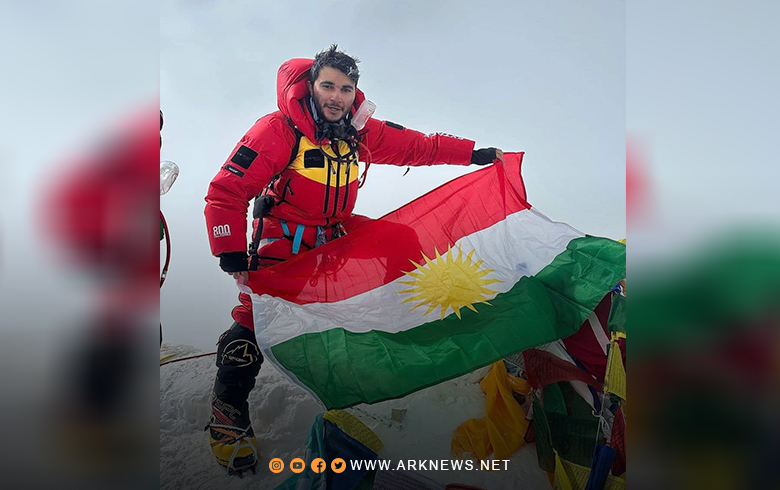 Kurdish young man intends to raise the Kurdistan flag on the Moon