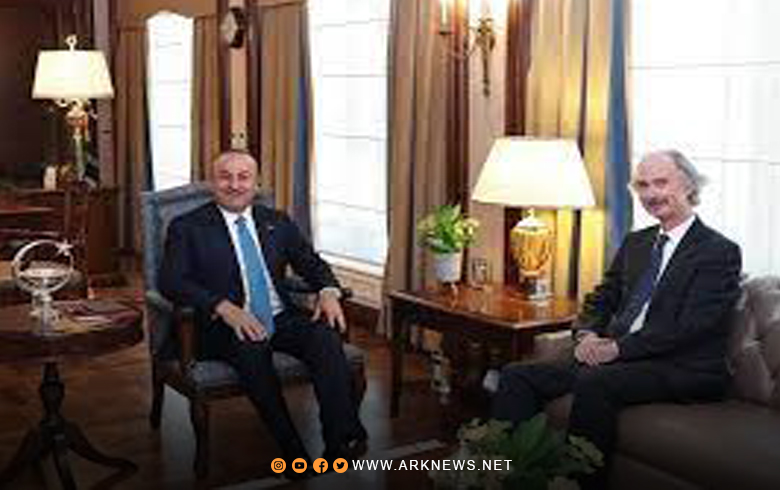  Oglu assures Pedersen of Turkey's support for Resolution 2254, the political process, and the Constitutional Committee