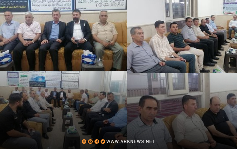 دوميز.. الحزب الديمقراطي الكوردستاني - سوريا يشارك في مراسم عزاء الشخصية الوطنية والاجتماعية الصيدلاني إسماعيل ميرو دوميز.. الحزب الديمقراطي الكوردستاني - سوريا يشارك في مراسم عزاء الشخصية الوطنية والاجتماعية الصيدلاني إسماعيل ميرو