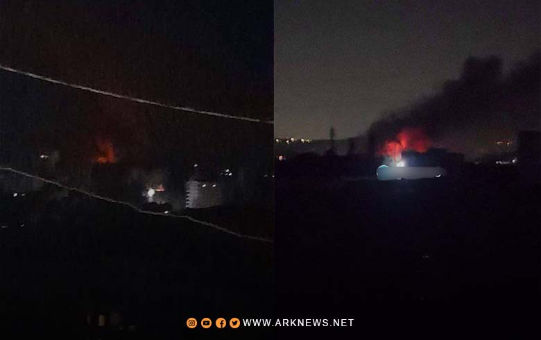 Israeli aircraft target several sites around the Syrian capital, 