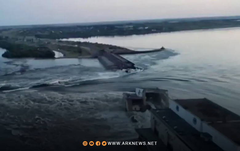 اتهامات متبادلة بين روسيا وأوكرانيا حول تدمـ.ـير سد خيرسون