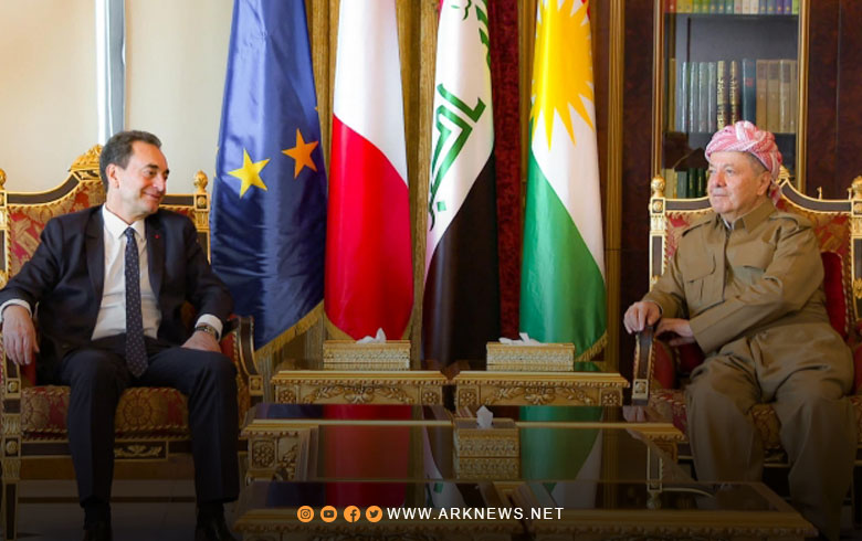 السفير الفرنسي لدى العراق يصف قراراً اتخذه الرئيس بارزاني بـ 