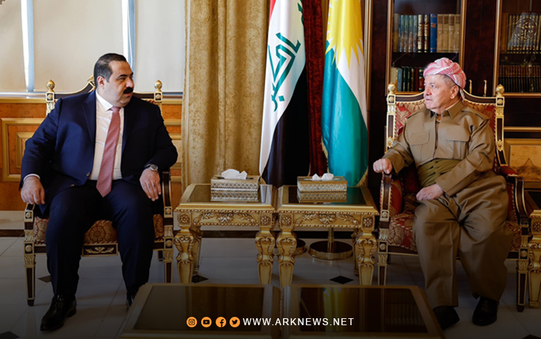الرئيس بارزاني يستقبل وفداً من تحالف عزم ويناقشان آخر المستجدات السياسية