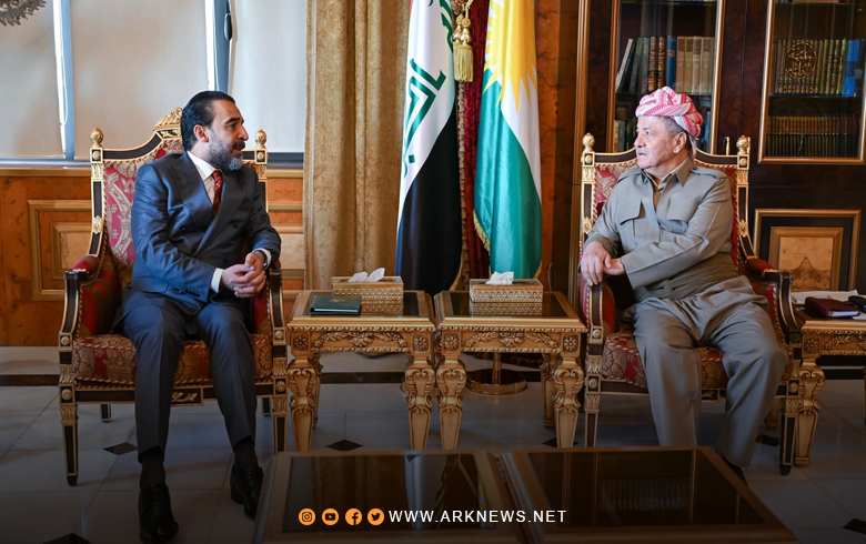 President Barzani Receives Mohammed Al-Halbousi, Head of Taqaddum Party