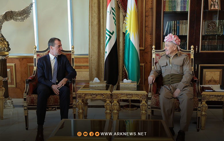 الرئيس بارزاني: إقليم كوردستان يفخر بعلاقاته المتينة مع فرنسا