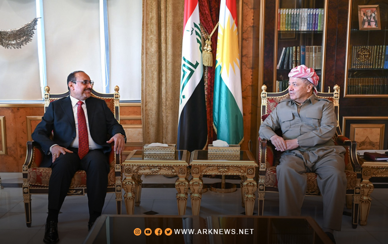 الرئيس بارزاني يستقبل عطوان العطواني محافظ بغداد 