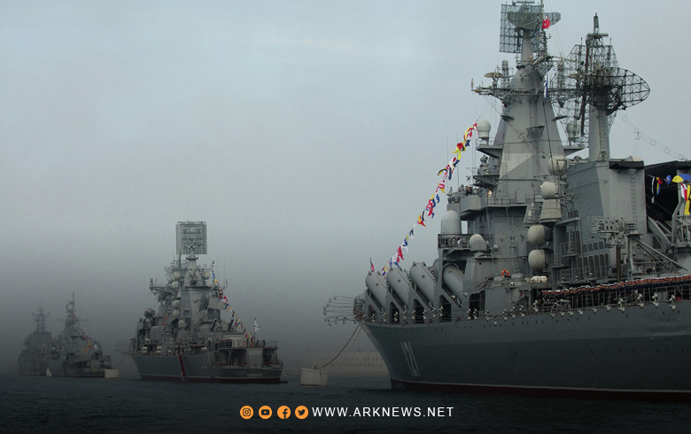 روسيا ترسل السفن الحربية إلى البحر الأسود, وأوكرانيا تحذر 