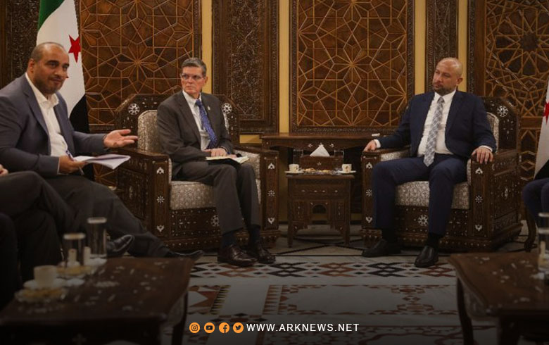 Syrian Minister of Emergency Management Meets Former U.S. General to Discuss Community Stability