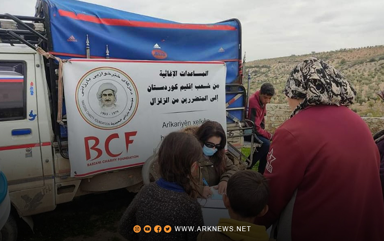 الفريق الطبي لمؤسسة بارزاني الخيرية يقدم المساعدات الطبية لأربع قرى في ناحية ماباتا بعفرين