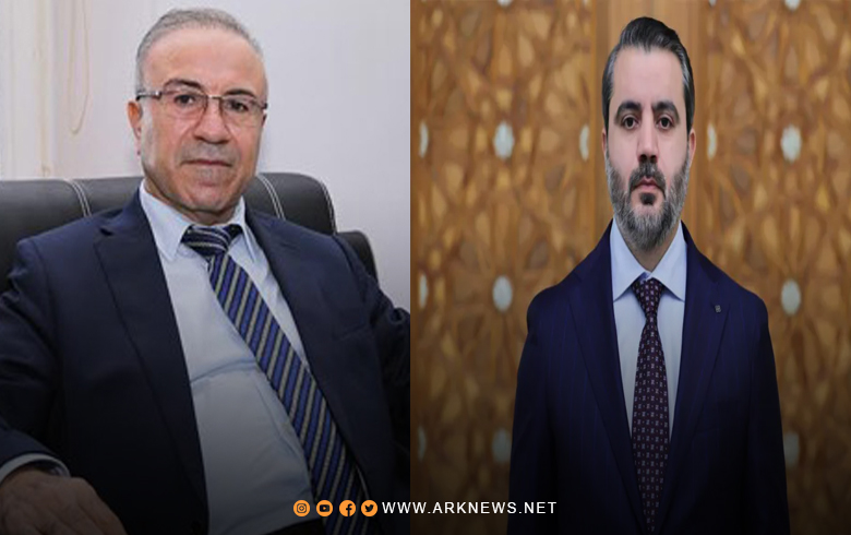 Dr. Abdel Hakim Bachar Thanks Syrian Foreign Minister Asaad al-Shaibani