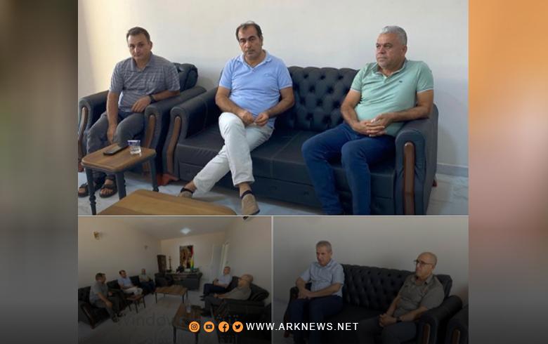 أربيل.. وفد من حزب يكيتي الكوردستاني - سوريا يهنئ بافتتاح المقر الجديد لقناة ARK وراديو ريباز