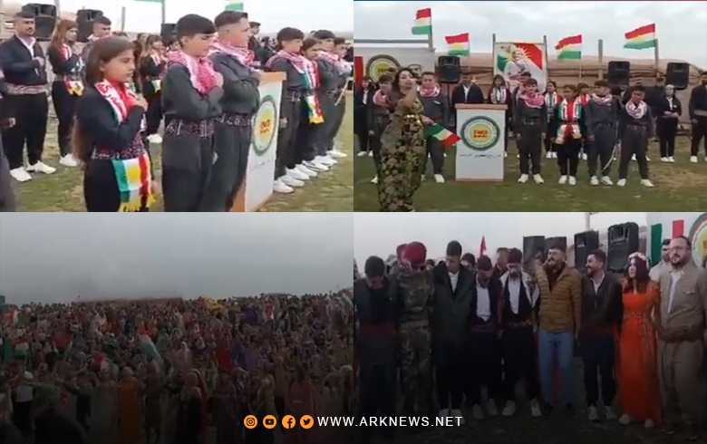 Amûdê û Gundewarê wê.. Bi beşdarbûneke berfireh, ENKS ahenga Newrozê li Dugirê li dar dixe
