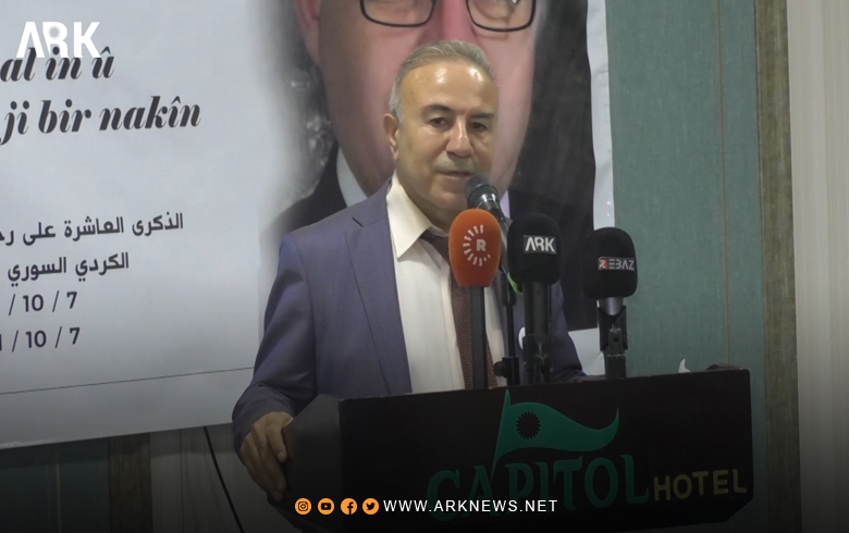 د.عەبد ئەلحەكیم بەشار: شەهید مشعەل تەمۆ، شەهیدێ شۆرەشا سووریێ یە 