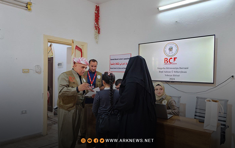 عفرين.. بارزاني الخيرية توزع المساعدات النقدية على عشرات الأعزة 