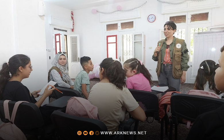 Afrin... Barzani Center for Culture and Development opens educational courses for children