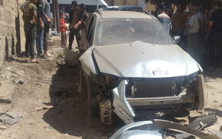 لعفرینێ تەقینەك هاتە روودان ، و زیان بتەنێ مادی بوون