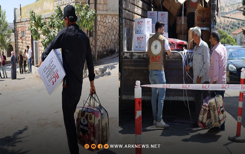 عفرين.. بارزاني الخيرية تقدم المساعدات للعوائل العائدة إلى مسقط رأسها في ناحية شرا 