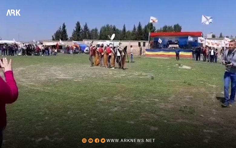 Şandeke Rêxistin û ofîsa Tirbe Sipiyê ya PDK-S û ENKS beşdarî di merasîma Cejna Ekîto de kir