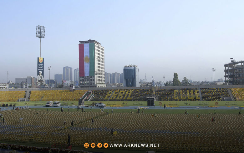 الديمقراطي الكوردستاني ينظم أضخم مهرجان جماهيري في أربيل 