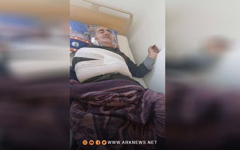 Afrin... Displaced shepherds severely beat an elderly Kurdish man