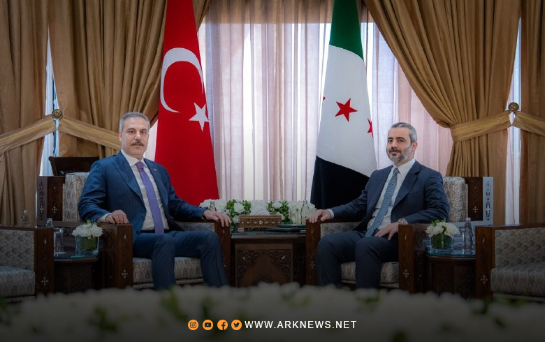 Shibani and Fidan Discuss Ways to Strengthen Syria-Turkey Relations
