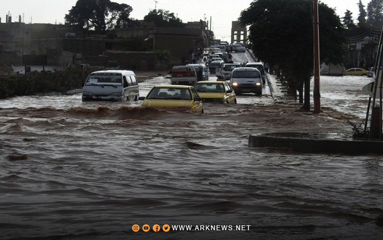 دائرة الإنذار المبكر والتأهب تحذر من حدوث فيضانات وسيول في سوريا 