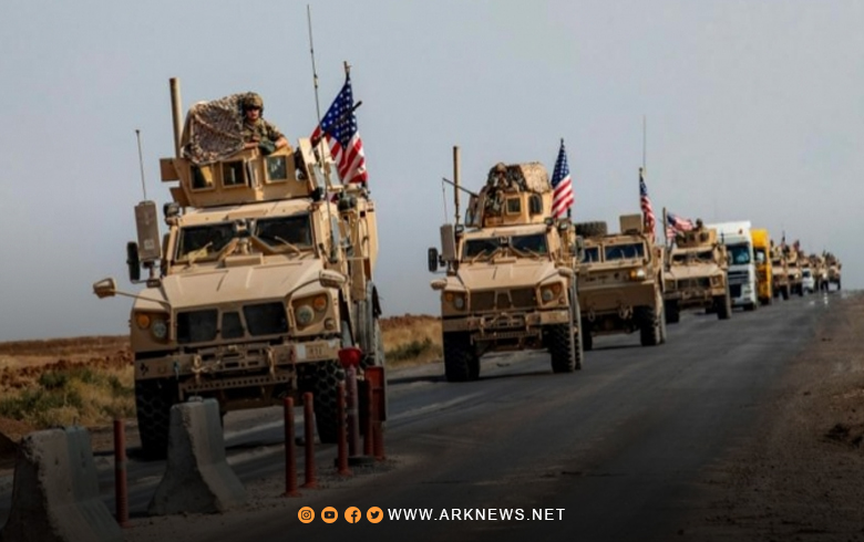 قافلة عسكرية تابعة للتحالف الدولي تصل إلى قاعدة قسرك بريف الحسكة 