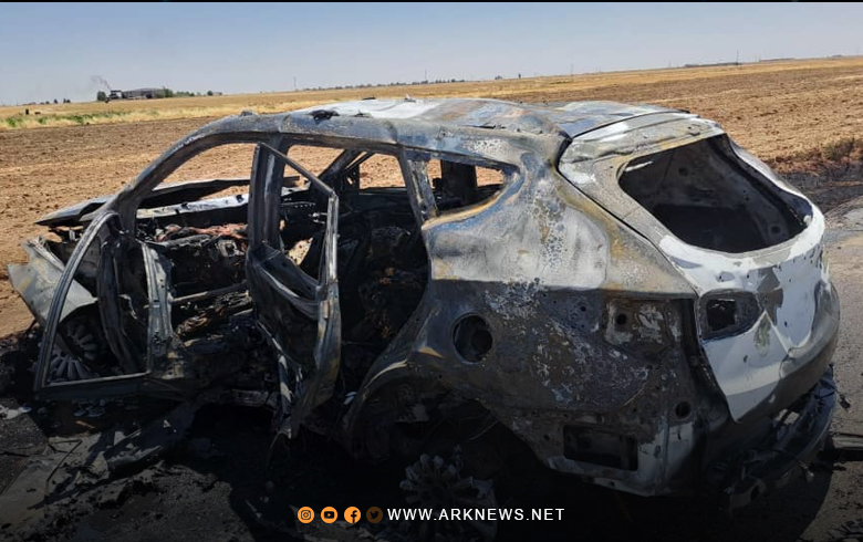 Qamishlo countryside... A march targeting a car belonging to the SDF