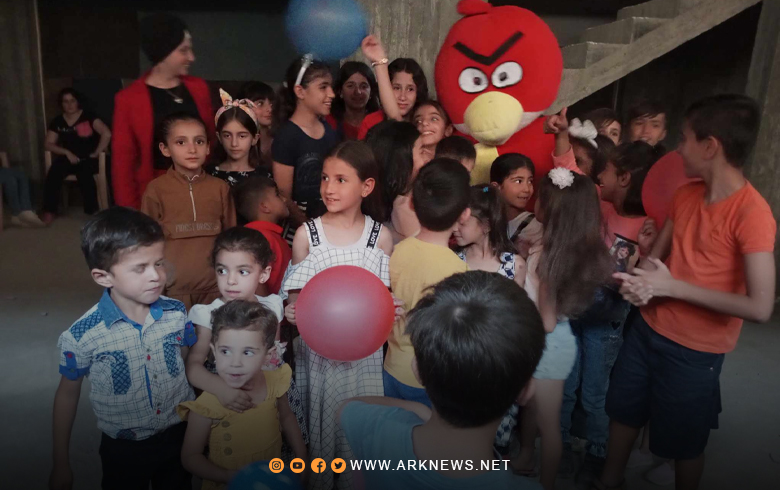 Qamishlo... The Free Kurdish Women Organization holds a celebration on the occasion of International Children's Day