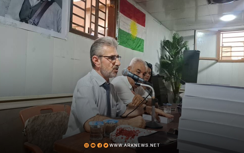 حفل توقيع كتاب للدكتور ولات محمد بقامشلو 